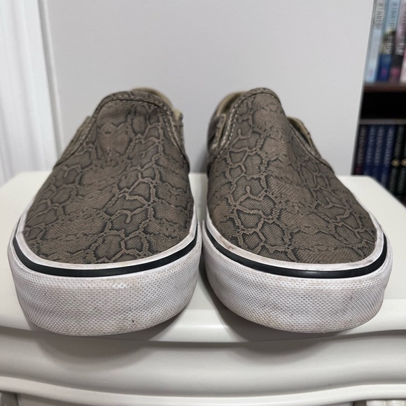 Vans Snake Skin Pattern Slip-On Shoes - Picture 9 of 12